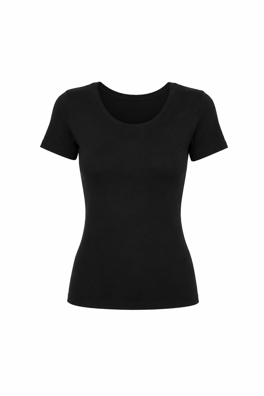 Essential Classic negro — tee de algodón pima peruano KHIYA